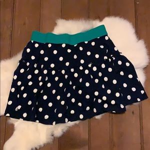 Polkadot skort